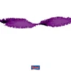 Crepe Guirlande Paars (24m)