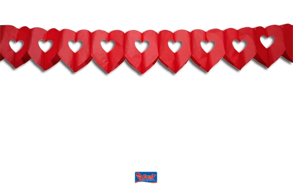 Slinger Dubbel Hart Rood 1 Slinger Dubbel Hart Rood