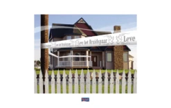 Afzetlint Bruidspaar