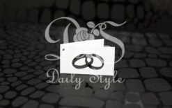 Bedankkaartje Ringen Zilver (24st)