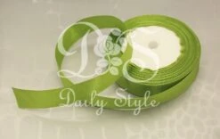 Satijnlint 2cm Pistache Groen