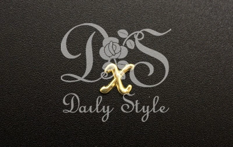 Sierletter X Goud (12st) 1 Sierletter X Goud (12st)