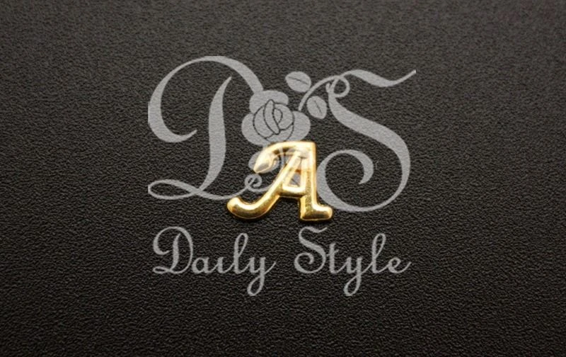 Sierletter A Goud (12st) 1 Sierletter A Goud (12st)