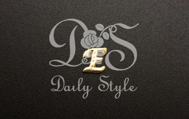 Sierletter E Goud (12st) 1 Sierletter E Goud (12st)