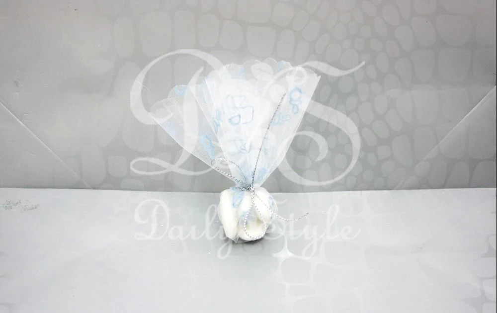 Geboorte Rondjes Ø24cm Blauw 1 Geboorte Rondjes Ø24cm Blauw