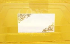 Naamkaartjes Goud (12st)