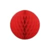 Honeycombbal ø20cm Rood