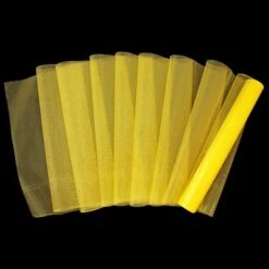 Decoratiestof Organza Geel (30x500cm)