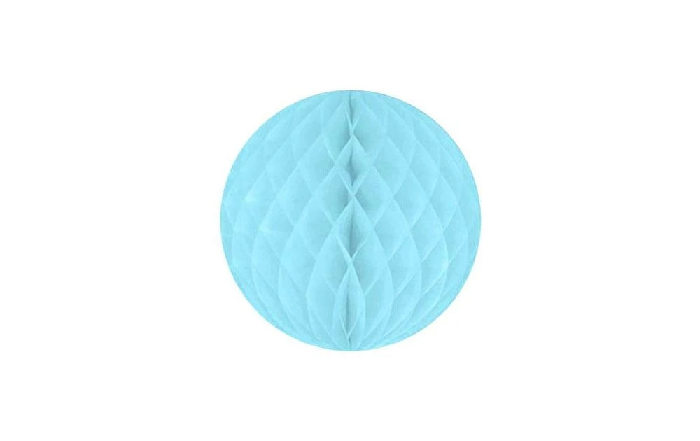 Honeycombbal ø20cm Turquoise 1 Honeycombbal ø20cm Turquoise