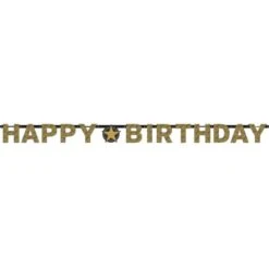 Letterslinger Happy Birthday Sparkling (2,13m)