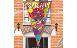 Mega Puntvlag Sarah 50
