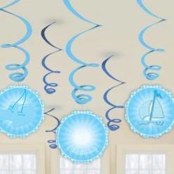 Swirl Christening Jongen