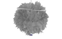 Pompom 48cm Grijs