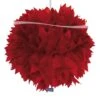 Pompom 48cm Rood