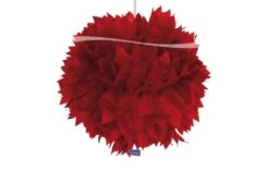 Pompom 48cm Rood
