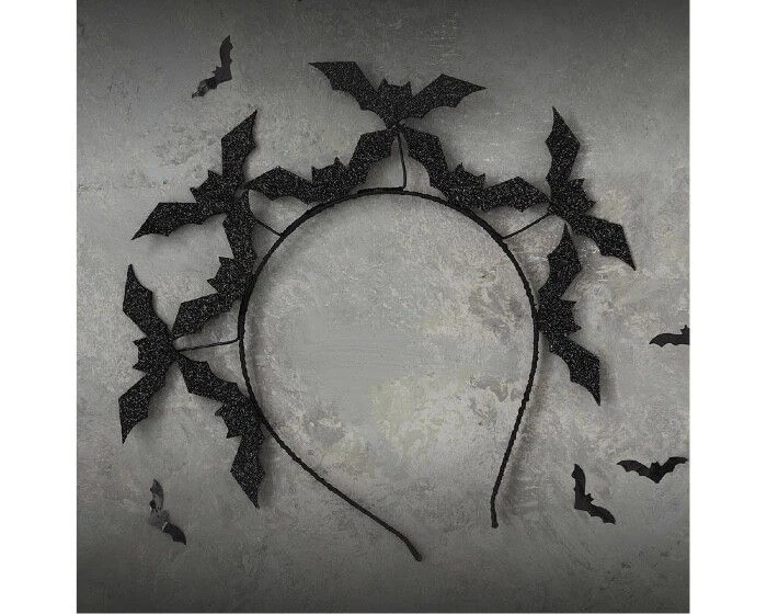 Diadeem Vleermuizen Halloween Ginger Ray 1 Diadeem Vleermuizen Halloween Ginger Ray