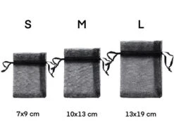 Organzazak S 7x9cm Blauw (12st) -Versiering Winkel 9dfc9943 8284 40e8 870e 7dd61837083d