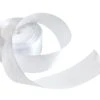 Satijnlint 4cm Wit