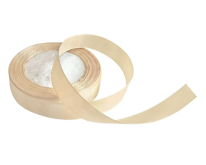 Satijnlint 2cm Creme 1 Satijnlint 2cm Creme