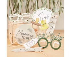 Photobooth Props Hey Baby Botanical Ginger Ray (10st)