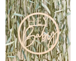 Houten Hanger Hey Baby Botanical Ginger Ray