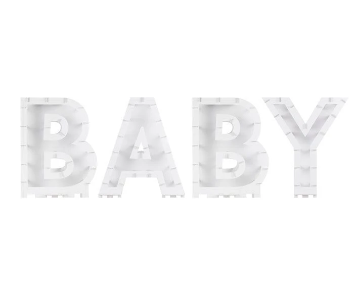 Ballonnen Mozaïek Standaard BABY Ginger Ray 2 Ballonnen Mozaïek Standaard BABY Ginger Ray - Afbeelding 2