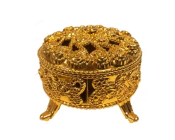 Mini Doosje Rond Brons (12st)