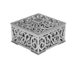 Barok Doosje Zilver (12st)