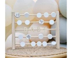 Houten Abacus Baby Gastenboek Ginger Ray