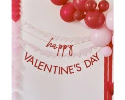 Slinger Happy Valentine's Day Red & Pink Ginger Ray