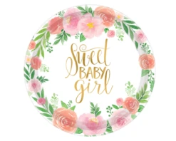 Bordjes Sweet Baby Girl (8st)