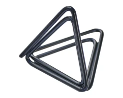 Plaatskaarthouders Geo Zwart Ginger Ray (4st) -Versiering Winkel bw 431b