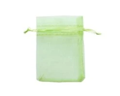 Organzazak S 7x9cm Groen (12st)