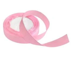 Satijnlint 2cm Roze