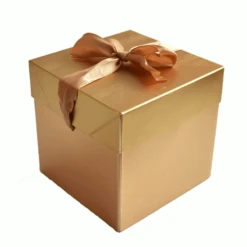 Cadeaudoos Goud (10x10x10cm)