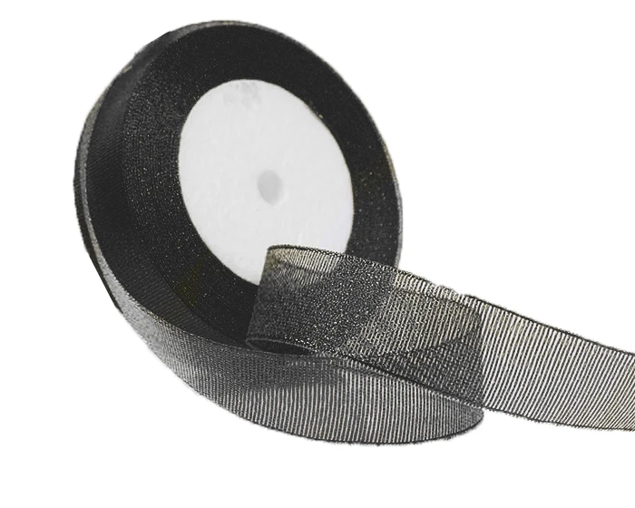 Cadeaulint 2cm Zwart 2 Cadeaulint 2cm Zwart - Afbeelding 2