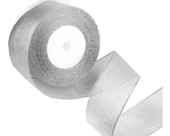 Cadeaulint 4cm Zilver