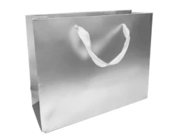 Cadeautas L Metallic Zilver (6st)