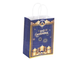Papieren Cadeautasjes Eid Mubarak (6st)