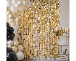 Backdrop Pailetten Goud Ginger Ray