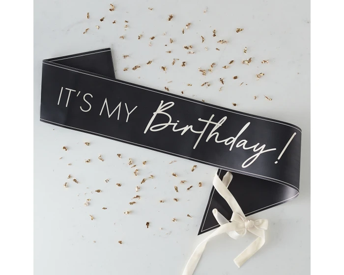 Sjerp It's My Birthday! Nude & Zwart Ginger Ray 1 Sjerp It's My Birthday! Nude & Zwart Ginger Ray