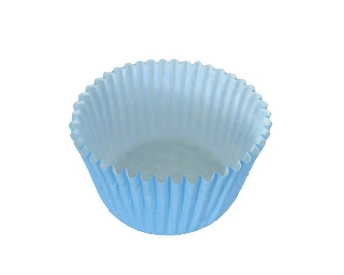 Cupcake Vorm Blauw Ø11cm (100st) 1 Cupcake Vorm Blauw Ø11cm (100st)