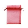 Organzazak S 7x9cm Rood (12st)