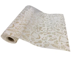 Decoratiestof Babyshower Wit (28x270cm)