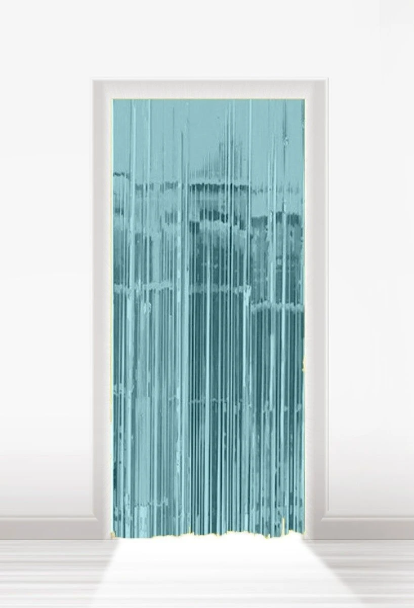 Deurgordijn Matte Blauw 1 Deurgordijn Matte Blauw