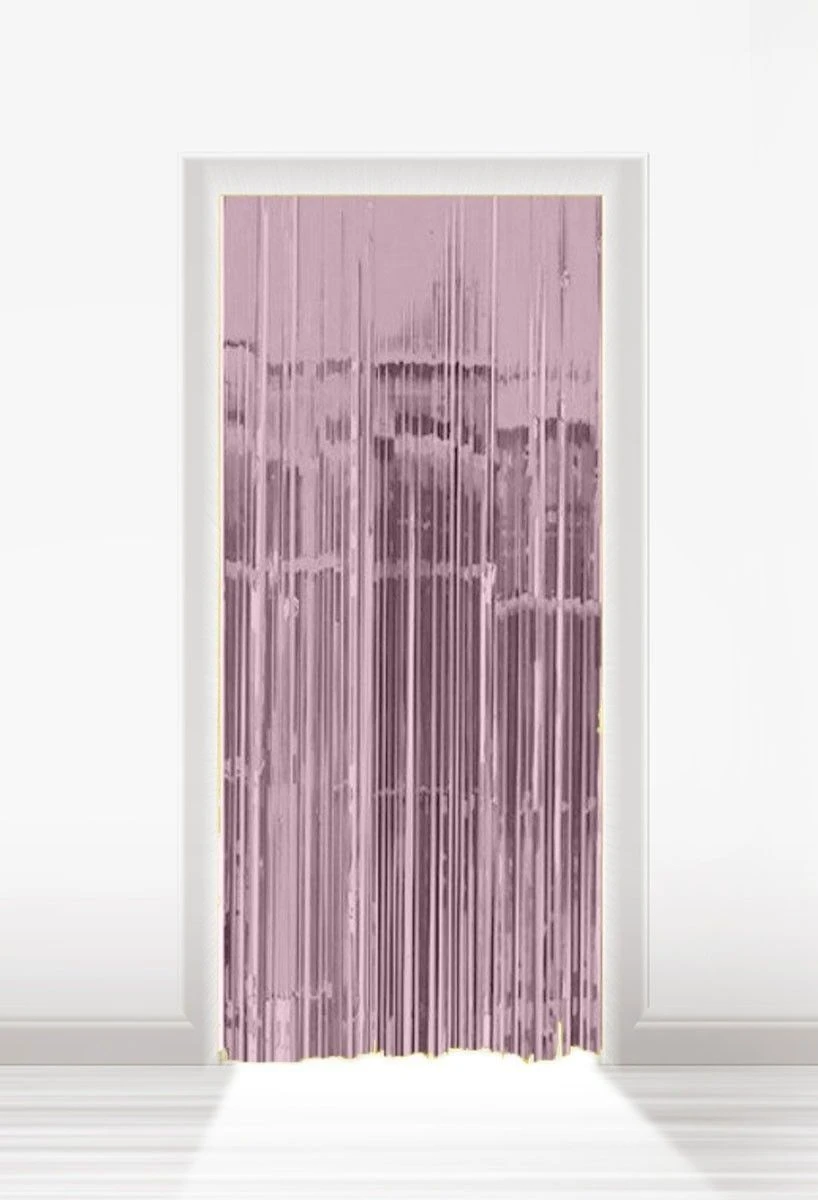 Deurgordijn Matte Roze 1 Deurgordijn Matte Roze