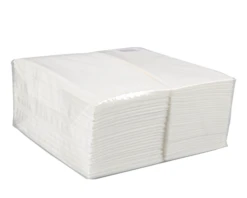 Gevouwen Servetten Wit (75st)