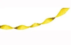 Crepe Guirlande Geel (24m)