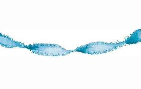 Crepe Guirlande Blauw (24m) 1 Crepe Guirlande Blauw (24m)