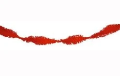 Crepe Guirlande Rood (24m)